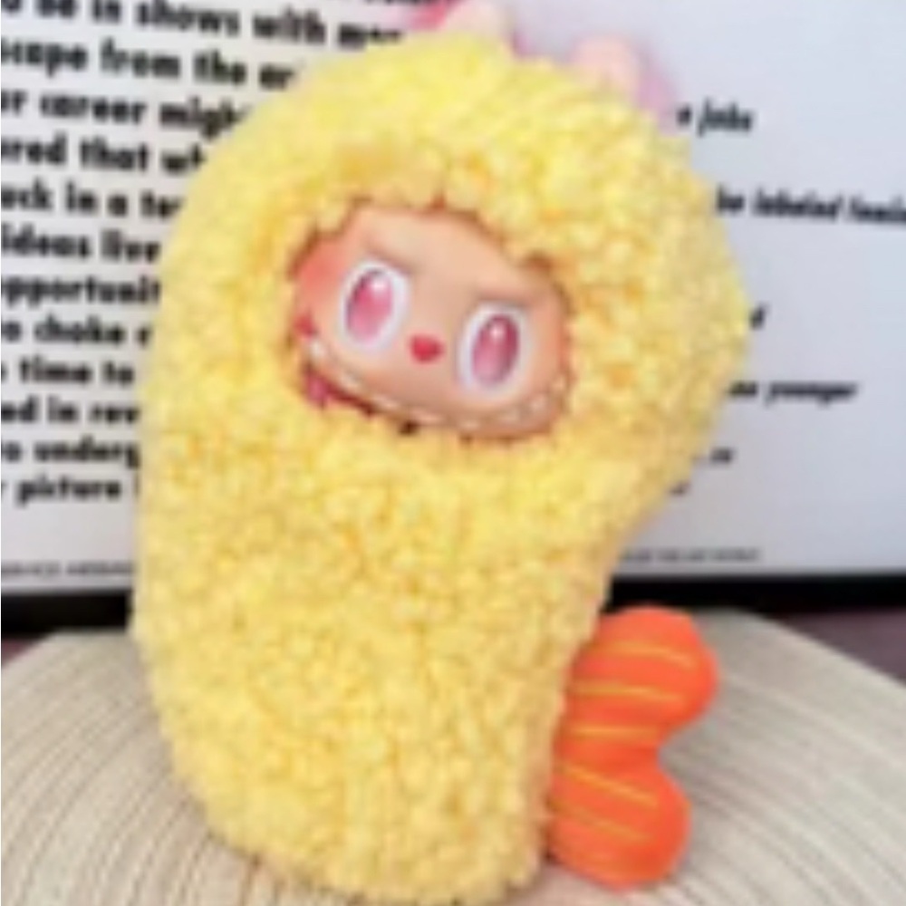 Pop Mart wacky mart inspired shrimp tempura costume/outfit New Doll not included